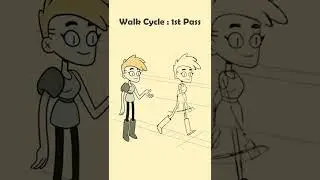 Walk Cycle Animation Passes 