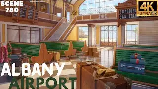 June's Journey Scene 780 Vol 3 Ch 6 Albany Airport *Full Mastered Scene* 4K