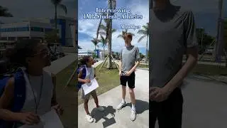 Interviewing IMG Student - Athletics- Making connections is key to success #ellamoeller #shorts