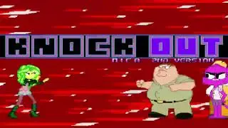 Mugen battle Nicole Sunset Homer and Peter vs Break The Targets