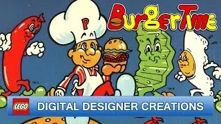Burger Time | LEGO Digital Desginer Creations