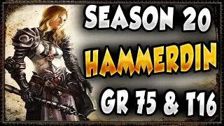 Crusader Hammerdin GR 130+ & speed build guide - Diablo 3 Patch 2.6.8 Season 20