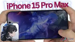 iPhone 15 Pro Max Wuthering Waves Gaming review | Battery Drain test