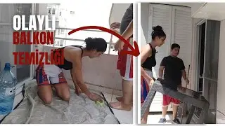 FALLING BALCONY CLEANING | THE EVENTS ANNOYED ME SO MUCH🧐