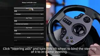 PXN V9 Gaming Steering Wheel & 
