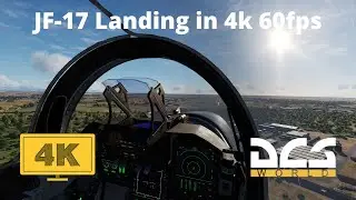 DCS 2.5 : JF-17 Landing Incirlik on Syria map (4k 60fps)