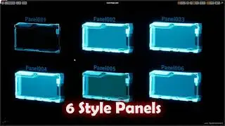 UE4 Stereo Projection UI Effect