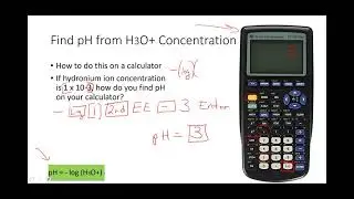 BC 16 1 pH Log Calculations