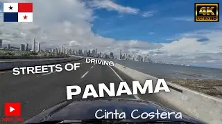 Explore PANAMA by Car | 1-Hour 4K HDR Drive with Relaxing Ambient Sounds