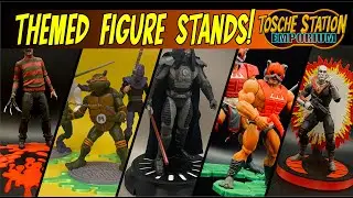 3d Printed Action Figure Themed Stands To Enhance Your Collection!
