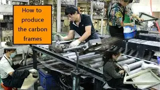 How to produce the carbon frames By Top-Fire Factory