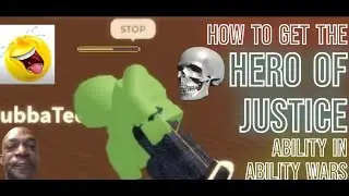 How to get Hero of Justice ability in Ability Wars Roblox! In game experience, Roblox, All devices