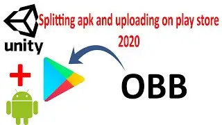 How to split apk in unity and publish on play store.