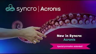 Syncro’s Acronis backup integration