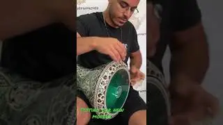 Testing our new darbuka model ❤️