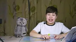 GnatАрт & Басик делают домашнее задание по математике