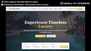 Luxury Hotel & Resort Website Design | Get Direct Bookings
