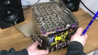 Веерный фейерверк, как расположить изделие?