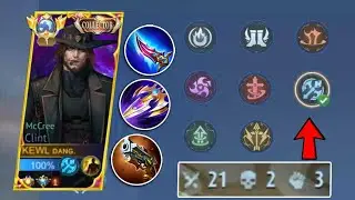 THIS IS BEST ONE SHOT BUILD AND EMBLEM FOR CLINT!! PERFECT BUILD FOR LATE GAME EPIC COMEBACK!!🔥