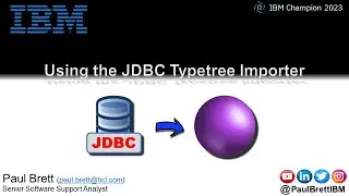 Using the JDBC Typetree Importer