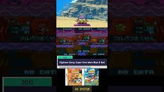 Evolution of Digimon all NDS only #Shorts