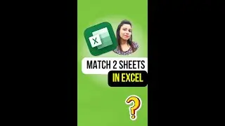 Vlookup Formula To Match 2 Sheets in Excel #vlookupinexcel #datachampp #excel