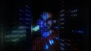 Цифровое зеркало, портретная электронная инсталляция