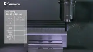 Фреза HARVI I TE от Kennametal для плавной обработки без вибраций