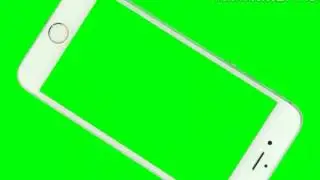 Animated iphone greenscreen