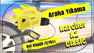 Araba yıkama. Car wash. Karcher k2 Classic