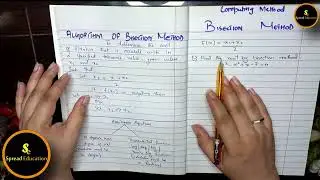 Bisection Method with Algorithm & Example | Computing Method.