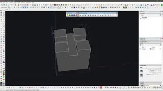 Simple shape in SketchUp (using Fredo scale & Fredo corner)