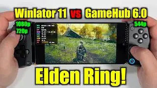 Winlator 11 DESTROYS GameHub 6.0 in Elden Ring on RedMagic 11 Pro