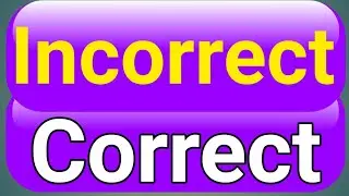Test your English level | Correct Incorrect Sentences | Learn English | English Speaking Course