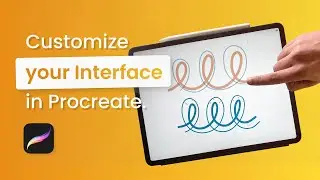 How to set up your interface in Procreate.