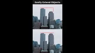 How to extend objects easily using content aware move tool in photoshop | Photoshop shorts