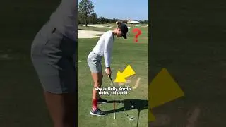 Nelly Kordas Takeaway 😱 #golf #golfswing #simplegolftips #golfcoach