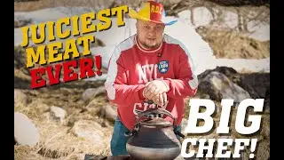 🍖 BIG CHEF cooks JUICY meat in Afghan kazan! 