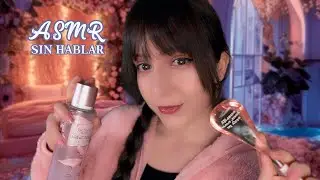 ⭐ASMR Spa ROSA 💖 sin HABLAR [Sub] Atención Personal, Disfruta de los Sonidos