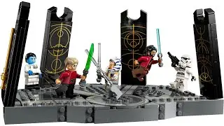 LEGO Star Wars Ahsoka Tano's Duel on Peridea 75385. Opens, unpacking, review, speed building.