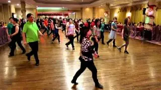 Stories ~ Jannie Tofle Andersen ~ Line Dance @ 2015 Xmas party