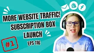 E116 - [PART I] Get More Website Traffic - My Subscription Box Launch Strategy for 2025