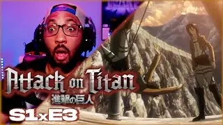 Attack on Titan Reaction 1 x 3: Eren vs Maneuver Gear