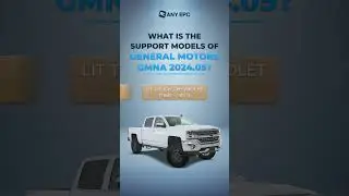 What is the support models of General motors GMNA 2024.05? #generalmotors #automobile #diesel #truck