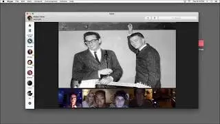 Buddy Holly on Skype video chat **parody**
