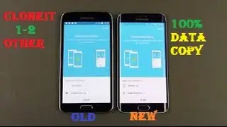 Recover data  from android to android 100% clone (Clone it)