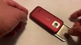 Open Nokia 7100 cover