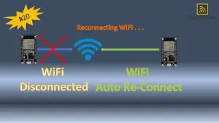 ESP32 disconnected? Dont worry, ESP32 can Auto Re-Connect