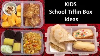 Tiffin ideas for kids | 3 easy tiffin for kids | Kids Lunch Box Recipes