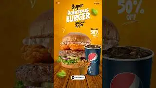 Psd file food animation in after effect 